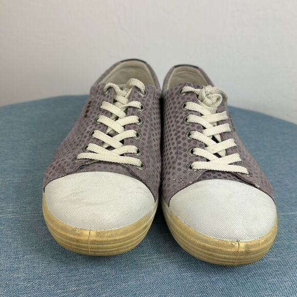 ECCO Tray Hybrid Hydromax Water Resistant Golf Shoe In Lavender 40 US 9 - Picture 3 of 9